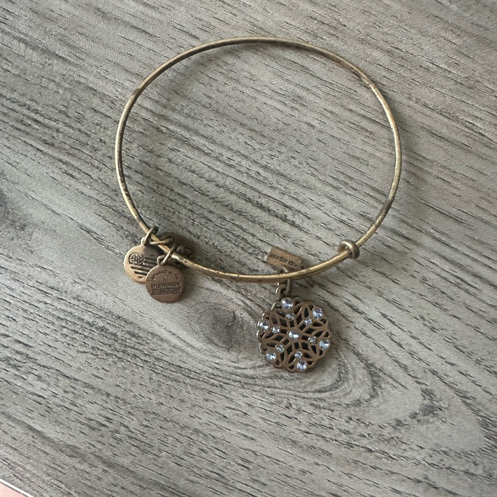Gold Snowflake Alex and Ani